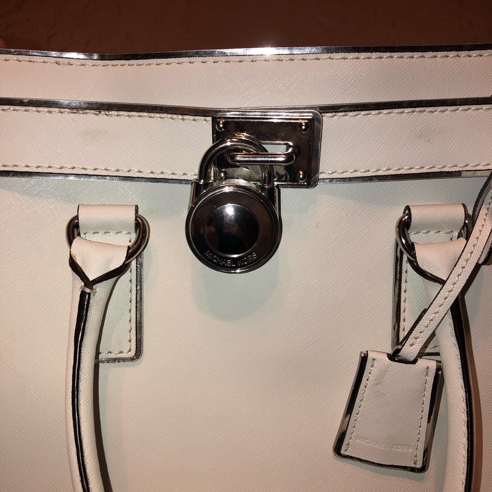 White Michael Kors Satchel - Picture 3 of 3